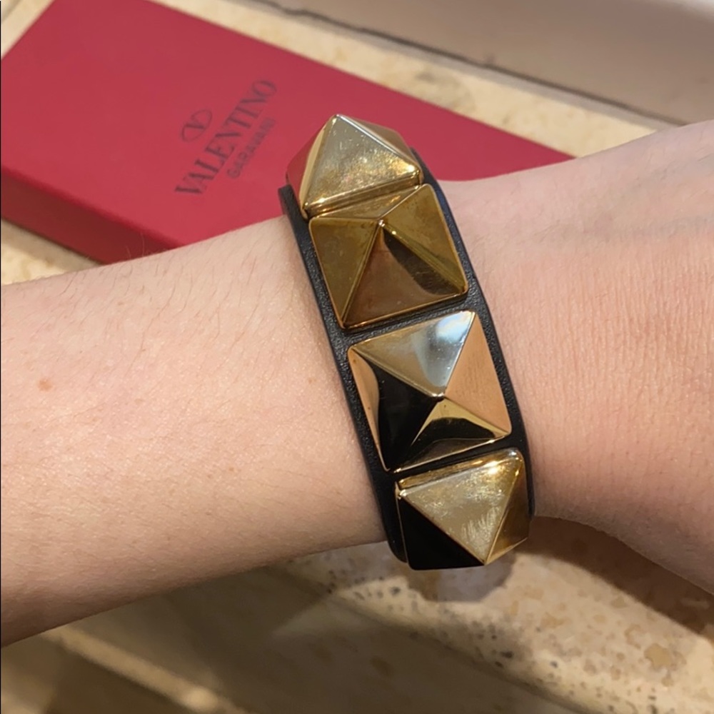 Valentino Large Rockstud Bracelet